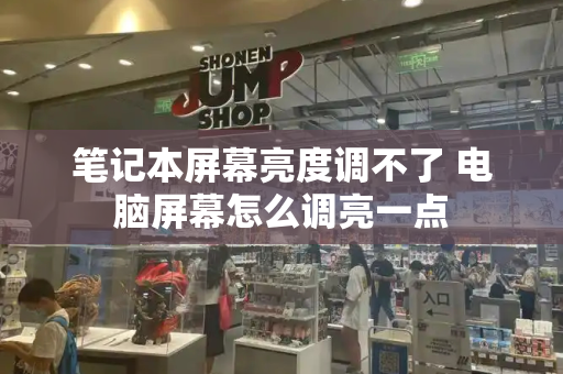 笔记本屏幕亮度调不了 电脑屏幕怎么调亮一点
