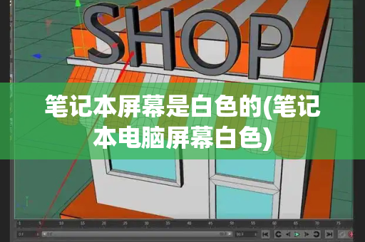 笔记本屏幕是白色的(笔记本电脑屏幕白色)