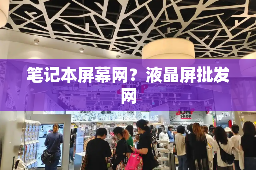 笔记本屏幕网？液晶屏批发网-第1张图片-星选测评