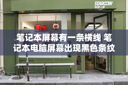 笔记本屏幕有一条横线 笔记本电脑屏幕出现黑色条纹