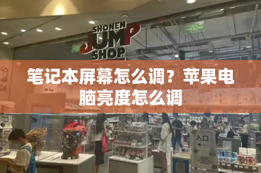 笔记本屏幕怎么调？苹果电脑亮度怎么调