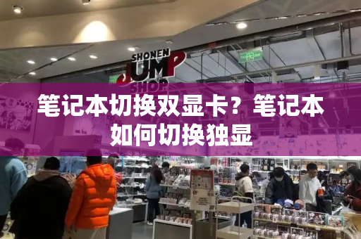 笔记本切换双显卡？笔记本如何切换独显-第1张图片-星选测评