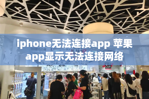 iphone无法连接app 苹果app显示无法连接网络