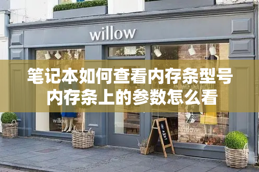 笔记本如何查看内存条型号 内存条上的参数怎么看