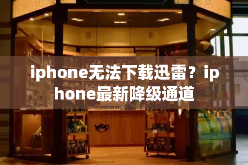 iphone无法下载迅雷？iphone最新降级通道-第1张图片-星选测评