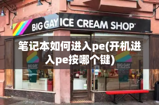 笔记本如何进入pe(开机进入pe按哪个键)-第1张图片-星选测评