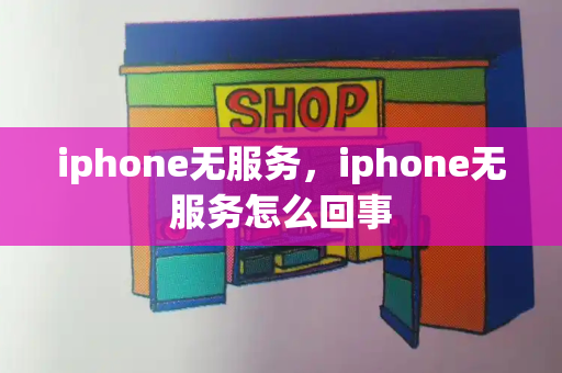iphone无服务，iphone无服务怎么回事-第1张图片-星选测评
