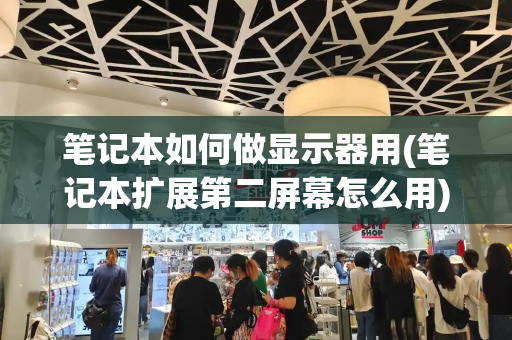 笔记本如何做显示器用(笔记本扩展第二屏幕怎么用)-第1张图片-星选测评