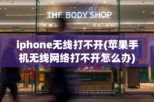 iphone无线打不开(苹果手机无线网络打不开怎么办)