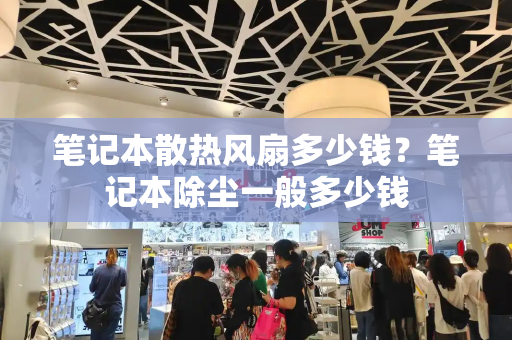 笔记本散热风扇多少钱？笔记本除尘一般多少钱