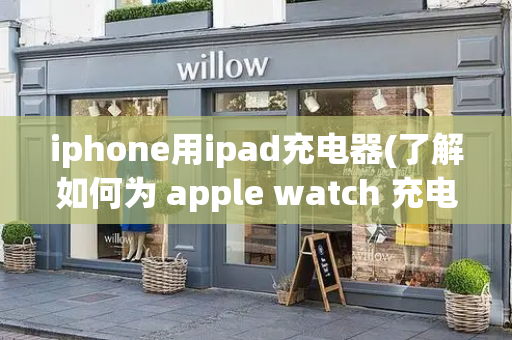 iphone用ipad充电器(了解如何为 apple watch 充电)