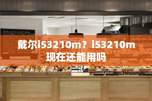 戴尔i53210m？i53210m现在还能用吗
