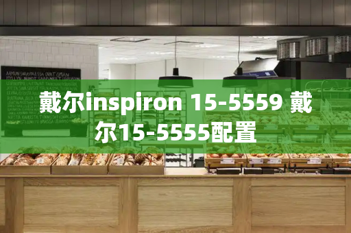 戴尔inspiron 15-5559 戴尔15-5555配置-第1张图片-星选测评