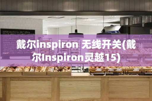 戴尔inspiron 无线开关(戴尔Inspiron灵越15)