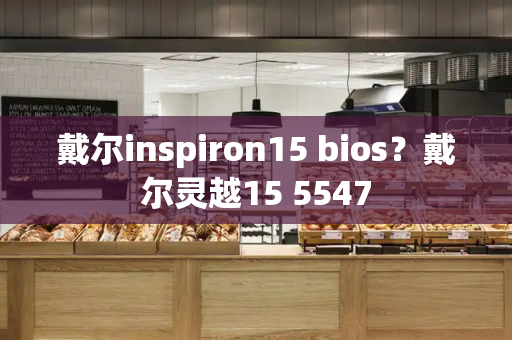 戴尔inspiron15 bios？戴尔灵越15 5547