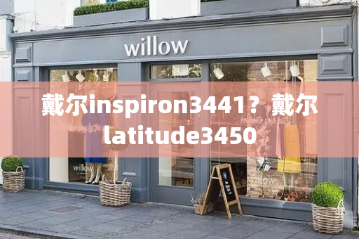 戴尔inspiron3441？戴尔latitude3450