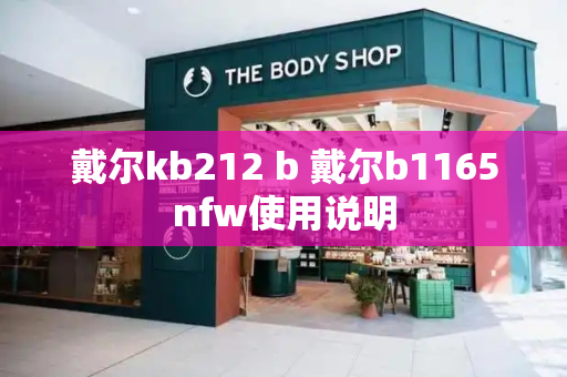 戴尔kb212 b 戴尔b1165nfw使用说明