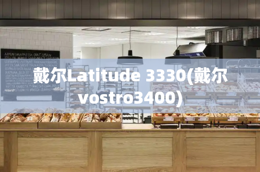 戴尔Latitude 3330(戴尔vostro3400)-第1张图片-星选测评