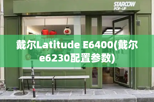戴尔Latitude E6400(戴尔e6230配置参数)-第1张图片-星选测评