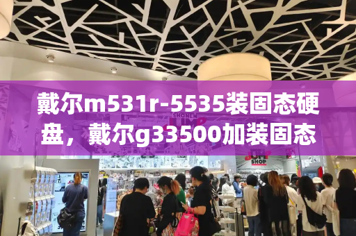 戴尔m531r-5535装固态硬盘，戴尔g33500加装固态硬盘