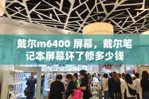 戴尔m6400 屏幕，戴尔笔记本屏幕坏了修多少钱
