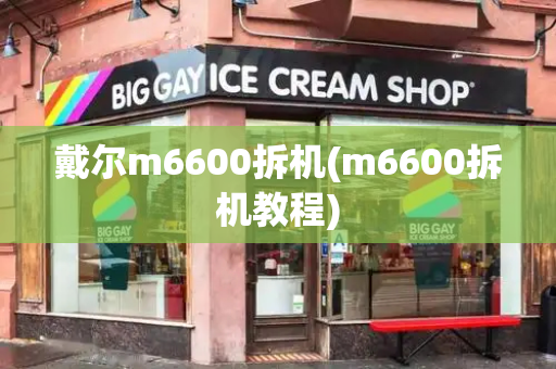 戴尔m6600拆机(m6600拆机教程)