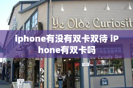 iphone有没有双卡双待 iPhone有双卡吗-第1张图片-星选测评