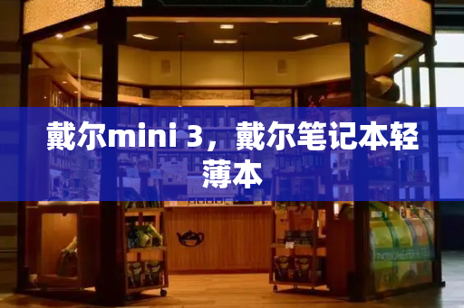 戴尔mini 3，戴尔笔记本轻薄本-第1张图片-星选测评