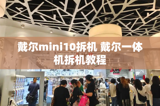 戴尔mini10拆机 戴尔一体机拆机教程