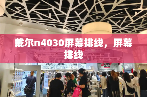 戴尔n4030屏幕排线，屏幕排线-第1张图片-星选测评