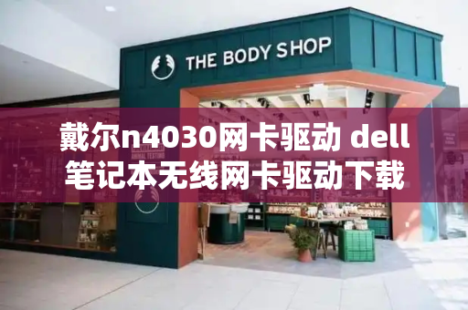 戴尔n4030网卡驱动 dell笔记本无线网卡驱动下载