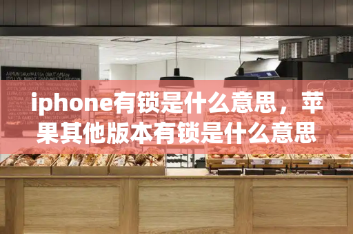 iphone有锁是什么意思，苹果其他版本有锁是什么意思