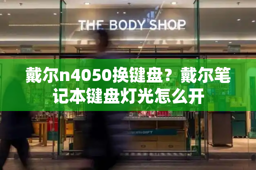 戴尔n4050换键盘？戴尔笔记本键盘灯光怎么开-第1张图片-星选测评