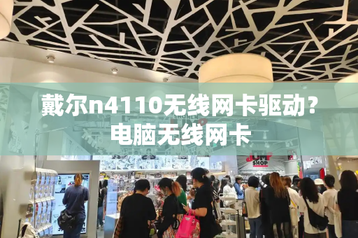 戴尔n4110无线网卡驱动？电脑无线网卡