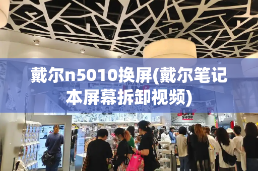 戴尔n5010换屏(戴尔笔记本屏幕拆卸视频)