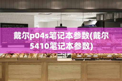 戴尔p04s笔记本参数(戴尔5410笔记本参数)
