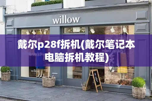 戴尔p28f拆机(戴尔笔记本电脑拆机教程)