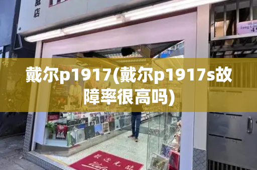 戴尔p1917(戴尔p1917s故障率很高吗)
