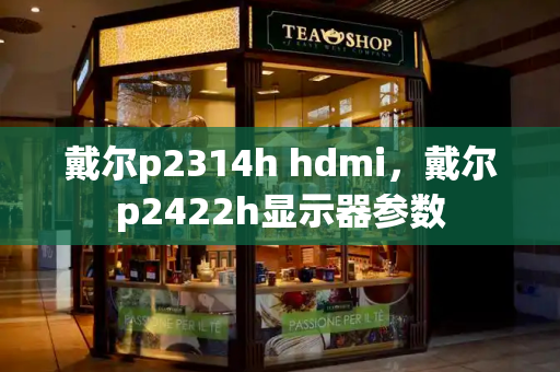 戴尔p2314h hdmi，戴尔p2422h显示器参数-第1张图片-星选测评