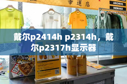 戴尔p2414h p2314h，戴尔p2317h显示器