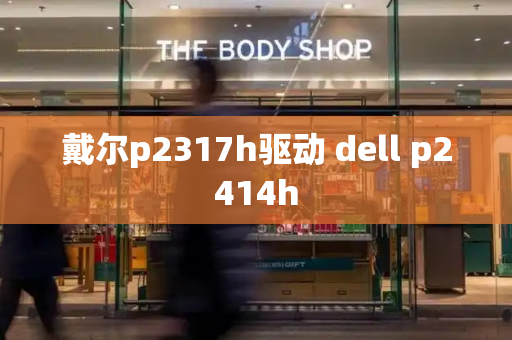 戴尔p2317h驱动 dell p2414h-第1张图片-星选测评