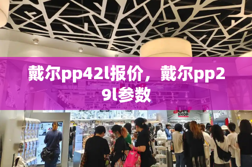 戴尔pp42l报价，戴尔pp29l参数-第1张图片-星选测评