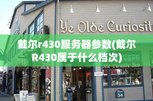 戴尔r430服务器参数(戴尔R430属于什么档次)
