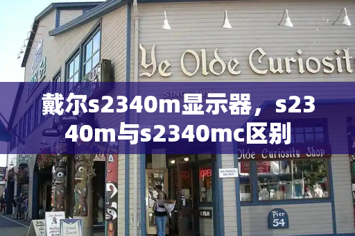 戴尔s2340m显示器，s2340m与s2340mc区别-第1张图片-星选测评