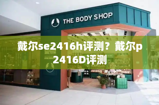 戴尔se2416h评测？戴尔p2416D评测
