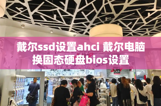 戴尔ssd设置ahci 戴尔电脑换固态硬盘bios设置