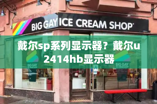 戴尔sp系列显示器？戴尔u2414hb显示器
