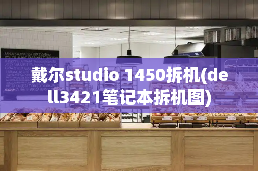 戴尔studio 1450拆机(dell3421笔记本拆机图)