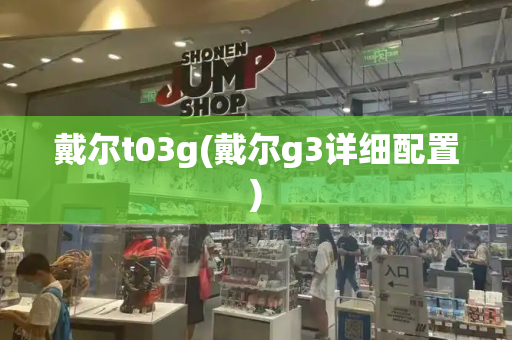 戴尔t03g(戴尔g3详细配置)
