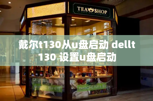 戴尔t130从u盘启动 dellt130 设置u盘启动-第1张图片-星选测评